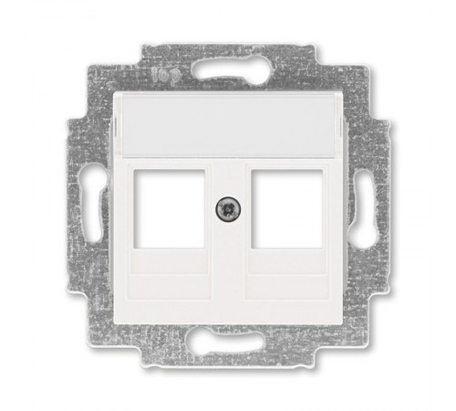 ABB Levit Жемчуг Накладка с суппортом для информационных разъёмов  5014H-A01018 68  2CHH291018A4068  ABB