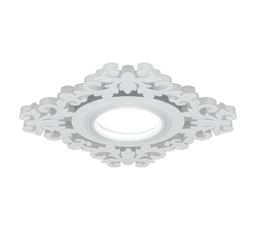 Светильник точечный встраиваемый Backlight BL130 Квадрат/узор. Белый, Gu5.3, 3W, LED 4000K  BL130  Gauss