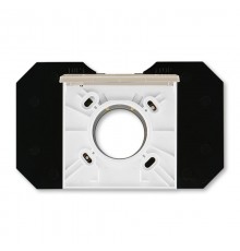 ABB Levit Кофе макиато / белый Розетка для централизованных систем пылеудаления  5530H-C67107 18  2CHH506717C4018  ABB