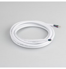 Провод питания ARL-MOONLIGHT-20AWG-4W-D6-CU-2000 White  028125  Arlight