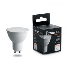Лампа светодиодная .PRO LB-1606 GU10 6W 6400K OSRAM LED  38088  Feron