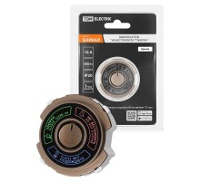 Выключатель "Не беспокоить"/"Уборка" 16А 250В бронза, "Байкал"   SQ1819-0447  TDM