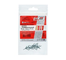 Саморез ШУц 2,5х10 пот. гол. (25 шт) - пакет ( 0,01 кг)  102403  Tech-KREP