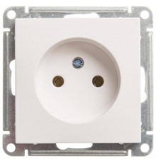 W59 Белый Розетка без заземления без шторок, 16А  RS16-153-1-86  SE