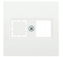 НТ12-1-ББ Накладка телеф. RJ12/HDMI BOLERO белый  ENB11-T-K01  IEK