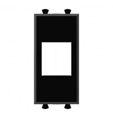 Адаптер без шторки для Keystone, "Avanti", "Черный квадрат", 1 модуль  4402211  DKC