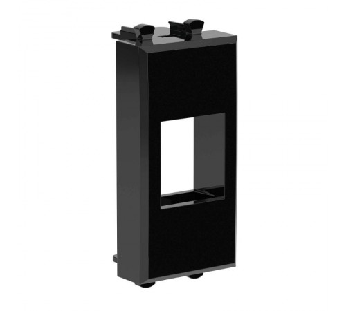 Адаптер без шторки для Keystone, "Avanti", "Черный квадрат", 1 модуль  4402211  DKC