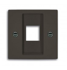 ABB Basic 55 Шато (чёрный) Плата центральная для коммуникац розеток 0210, 0211 и 0219  1753-0-0214   2CKA001753A0214  ABB