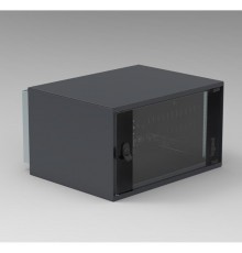 Шкаф настенный 19" - 15U - 600x625x742 мм - стеклянная дверь  446186  Legrand