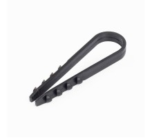 Дюбель-хомут(нейлон) ДХ 5-10 (ч) (100шт.)  59544  Fortisflex