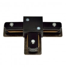 Соединитель для шинопровода осветительного Т-образный однофазный черный UBX-Q121 K31 BLACK 1 POLYBAG  UL-00001281  Volpe