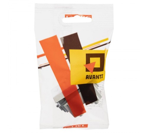 Выключатель "Белое облако", "Avanti", 16A, 1 мод.  4400101  DKC