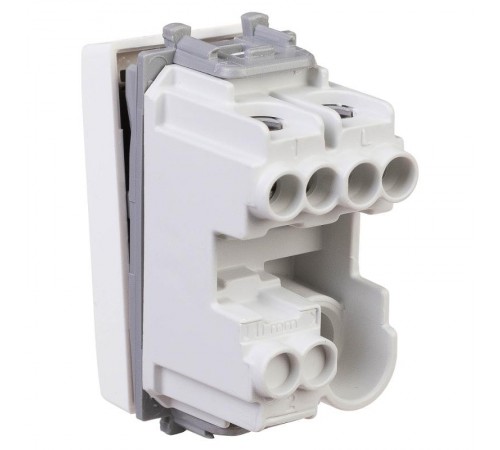 Выключатель "Белое облако", "Avanti", 16A, 1 мод.  4400101  DKC