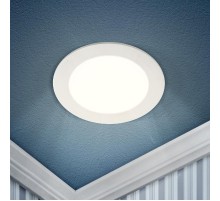 Светильник светодиодный встраиваемый downlight LED 1 18Вт 4000К белый круг (1/50шт/тр.упак)  Б0019459  ЭРА