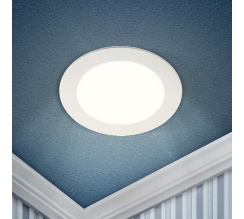 Светильник светодиодный встраиваемый downlight LED 1 18Вт 4000К белый круг (1/50шт/тр.упак)  Б0019459  ЭРА