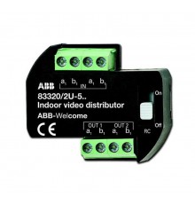 Этажный видеораспред-тель, монтаж в нишу  8300-0-0193  ABB