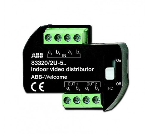 Этажный видеораспред-тель, монтаж в нишу  8300-0-0193  ABB