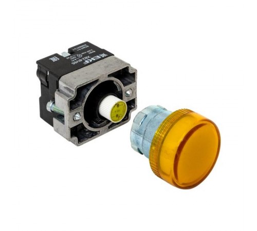 Лампа сигнальная BV65 желтая EKF PROxima  xb2-bv65  EKF