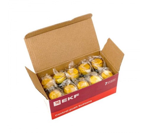 Лампа сигнальная BV65 желтая EKF PROxima  xb2-bv65  EKF