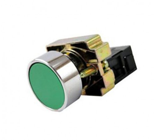 Кнопка управления LAY5-BA31 без подсветки зеленая 1з   BBT60-BA-K06  IEK