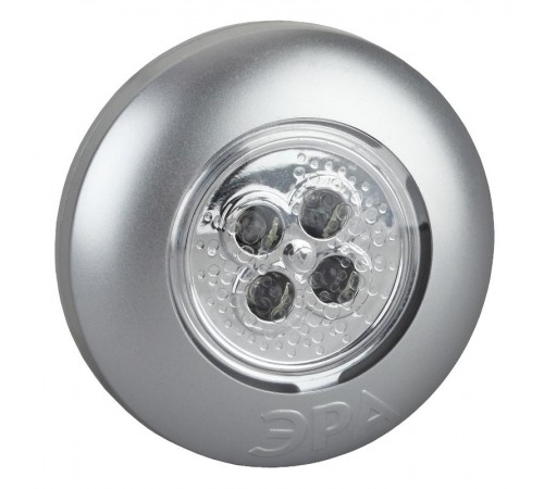 Светильник пушлайт (подсветка)  4хLED 3xAAA SB-503  Аврора серебристый (1 шт. в коробке)  Б0029183  ЭРА