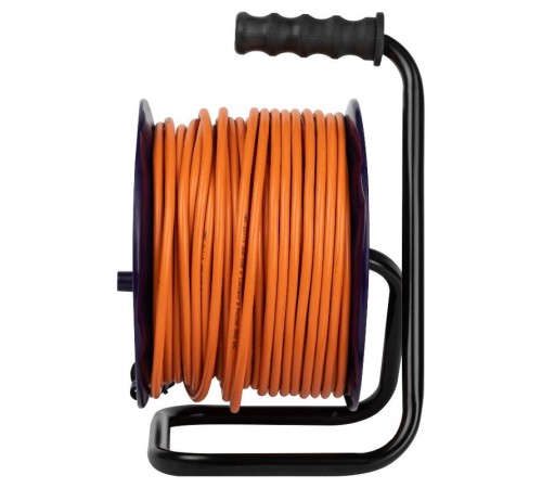 Удлинитель силовой ЭРА RPx-4s-2x1.5-50m на п. катушке б/з 4 гн 50м ПВС 2х1.5  Б0046831  ЭРА