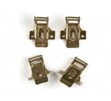 Комплект крепежных скоб на пружинах (4шт.) для гипсокартона UFL-F04 SILVER 150 POLYBAG  UL-00001479  Uniel