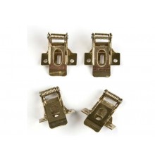 Комплект крепежных скоб на пружинах (4шт.) для гипсокартона UFL-F04 SILVER 150 POLYBAG  UL-00001479  Uniel