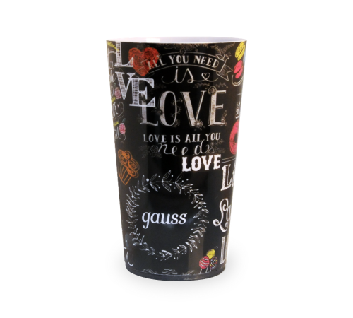 Светильник настольный Стакан с подсветкой модель LCUP Romantic 3XLR44 LED  LC003  Gauss