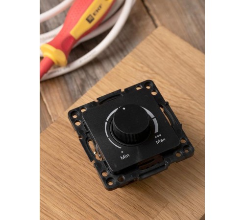Стокгольм Механизм Светорегулятора 600W 220В черный PROxima  EZD06-101-10  EKF