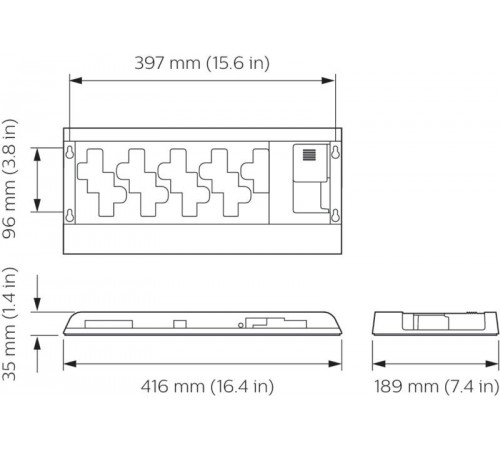 Управляющий контроллер DBC905C  913703040509  Philips