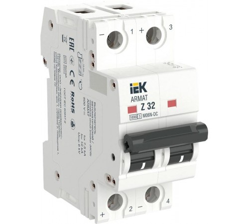ARMAT Авт. выкл. M06N-DC 2P Z 32А  AR-M06N-2-Z032DC  IEK