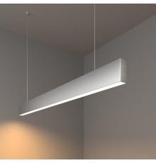 Светильник светодиодный подвесной линейный односторонний 103см 20W 3000K матовое серебро (101-200-30-103)  a041523  Elektrostandard
