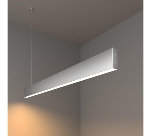 Светильник светодиодный подвесной линейный односторонний 103см 20W 3000K матовое серебро (101-200-30-103)  a041523  Elektrostandard