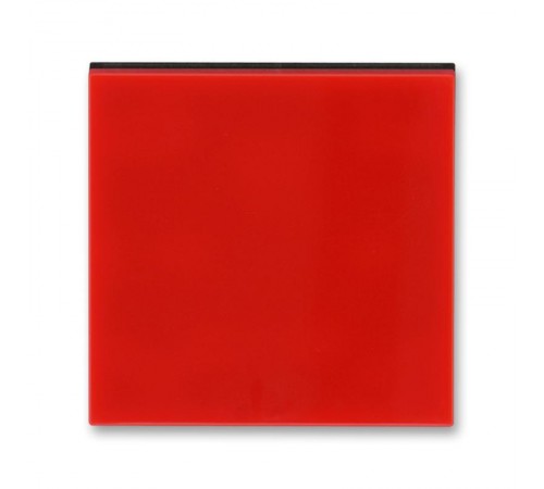 ABB Levit Красный / дымчатый чёрный Управляющий элемент для светорегулятора клавишного  3299H-A00100 65  2CHH700100A4065  ABB