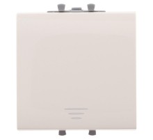 Кнопка "Ванильная дымка", "Avanti", 16A, 2 мод.  4405152  DKC