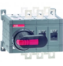 Рубильник реверсивный OT200E03C до 200A 3-полюсный (без ручки уп равления)  1SCA022764R2920  ABB