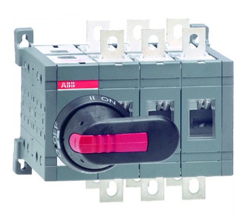 Рубильник реверсивный OT200E03C до 200A 3-полюсный (без ручки уп равления)  1SCA022764R2920  ABB