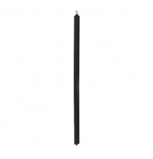 Универсальная колонна алюминиевая с крышкой из алюминия 2 секции, высота 4,02 метра, с возможностью увеличения высоты до 5,3 метра, цвет черный  6531