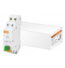 Выключатель кнопочный c фиксацией и индикацией ВК-47M 1НО;1НЗ зеленый   SQ0214-0017  TDM