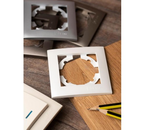 Валенсия Рамка 1-местная кашемир EKF   EWM-G-301-40   EKF