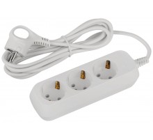 Удлинитель электрический ЭРА UDL-10-330-E Greenline 3 розетки с заземлением 3м ПВС 3x0.75мм2   Б0065037  ЭРА