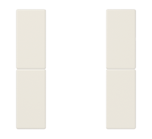 комплект накладок 2гр слоновая кость LS502TSA Jung