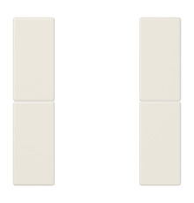 комплект накладок 2гр слоновая кость LS502TSA Jung