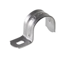 Скоба СМО 19-20 , однолапковая для металлорукава, D15 мм, 100 шт/уп.  28-1016-1  REXANT