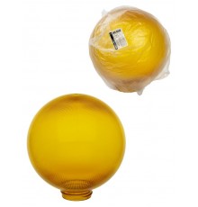 Рассеиватель шар ПММА 250 мм золотой призма (резьба А 85)  SQ0321-0247  TDM