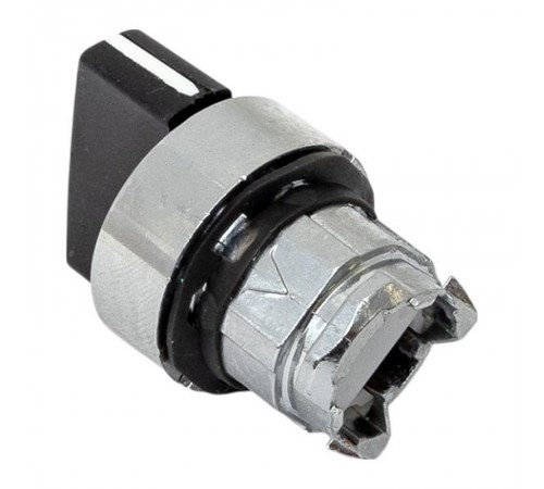 Механизм исполнительный переключателя ХB4 на 2 положения возвратный без фиксации, без подсветки с короткой ручкой IP65  XB4BD2-65  EKF