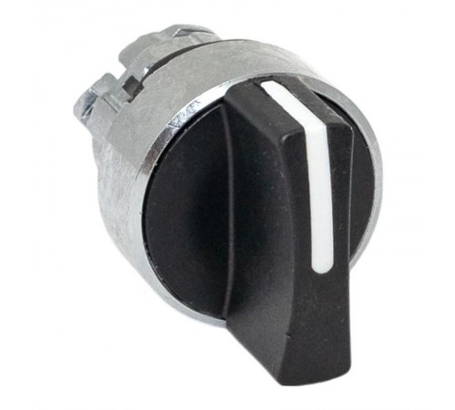 Механизм исполнительный переключателя ХB4 на 2 положения возвратный без фиксации, без подсветки с короткой ручкой IP65  XB4BD2-65  EKF