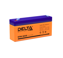 Акумуляторная батарея UPS серии DTM 6032 6В/3,2Ач  DTM 6032  DELTA