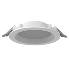 Светильник светодиодный ДВО VARTON DL-01 Pro 160мм 20Вт 4000К CRI90 176x51мм IP65/40 RAL9003 белый муар стекло  V1-RF-0R183-10GO0-6502040  VARTON